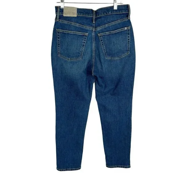 Everlane The Original Cheeky Jean High Rise Medium Wash Straight Leg Women’s 28 - Picture 2 of 10